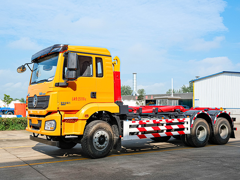 德龍後雙橋18方勾臂垃圾車