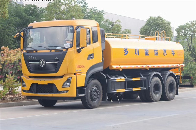 國六東風天龍後八輪 20噸 灑水車