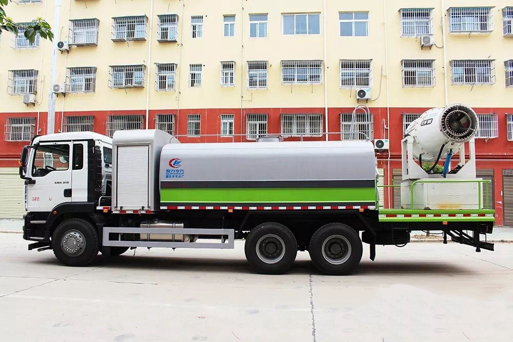 國六16方重汽汕德卡後雙橋 抑塵車60-120米