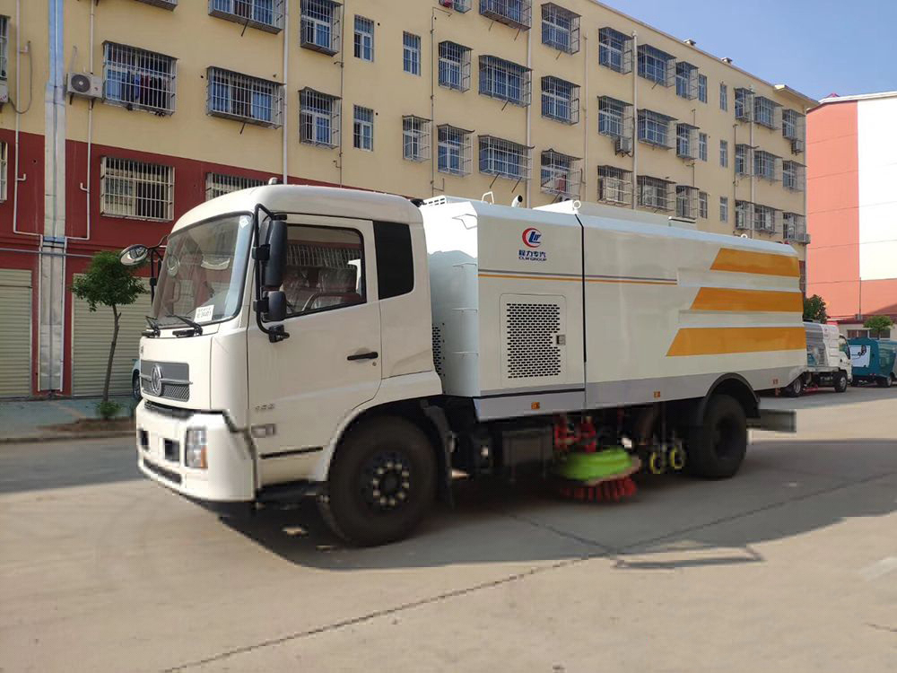 國六8方塵東風天錦 幹濕兩用掃路車
