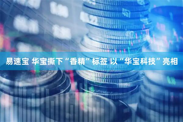 易速宝 华宝撕下“香精”标签 以“华宝科技”亮相